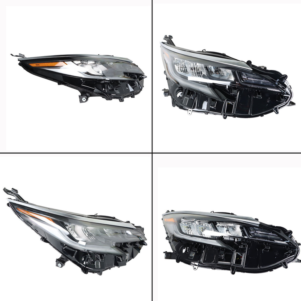 labwork Headlights Assembly Replacement for 2021-2022 Toyota Sienna XSE LED Tube Switchback Turn Signal Set - Passenger Side