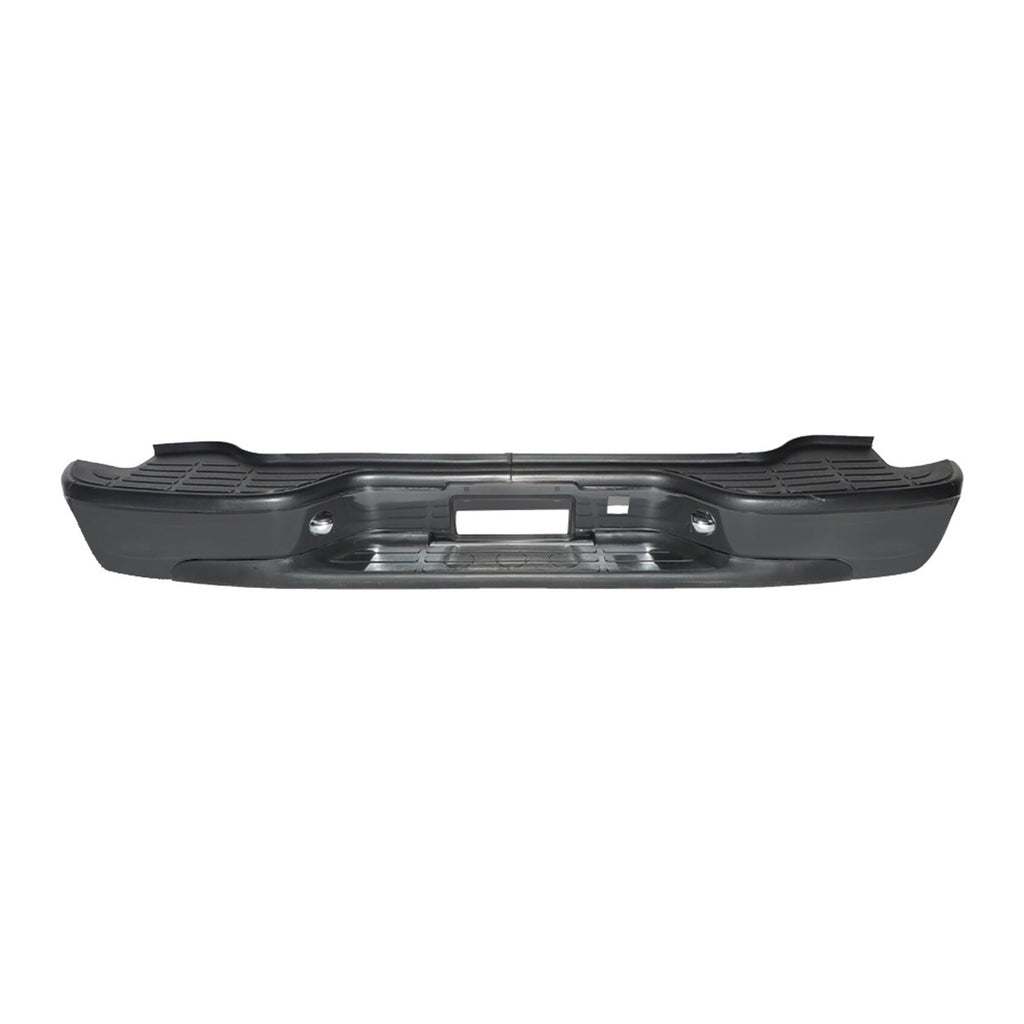 labwork Black Steel Rear Step Bumper Assembly Replacement for 2000-2006 Chevy Tahoe Suburban GMC Yukon GM1101115