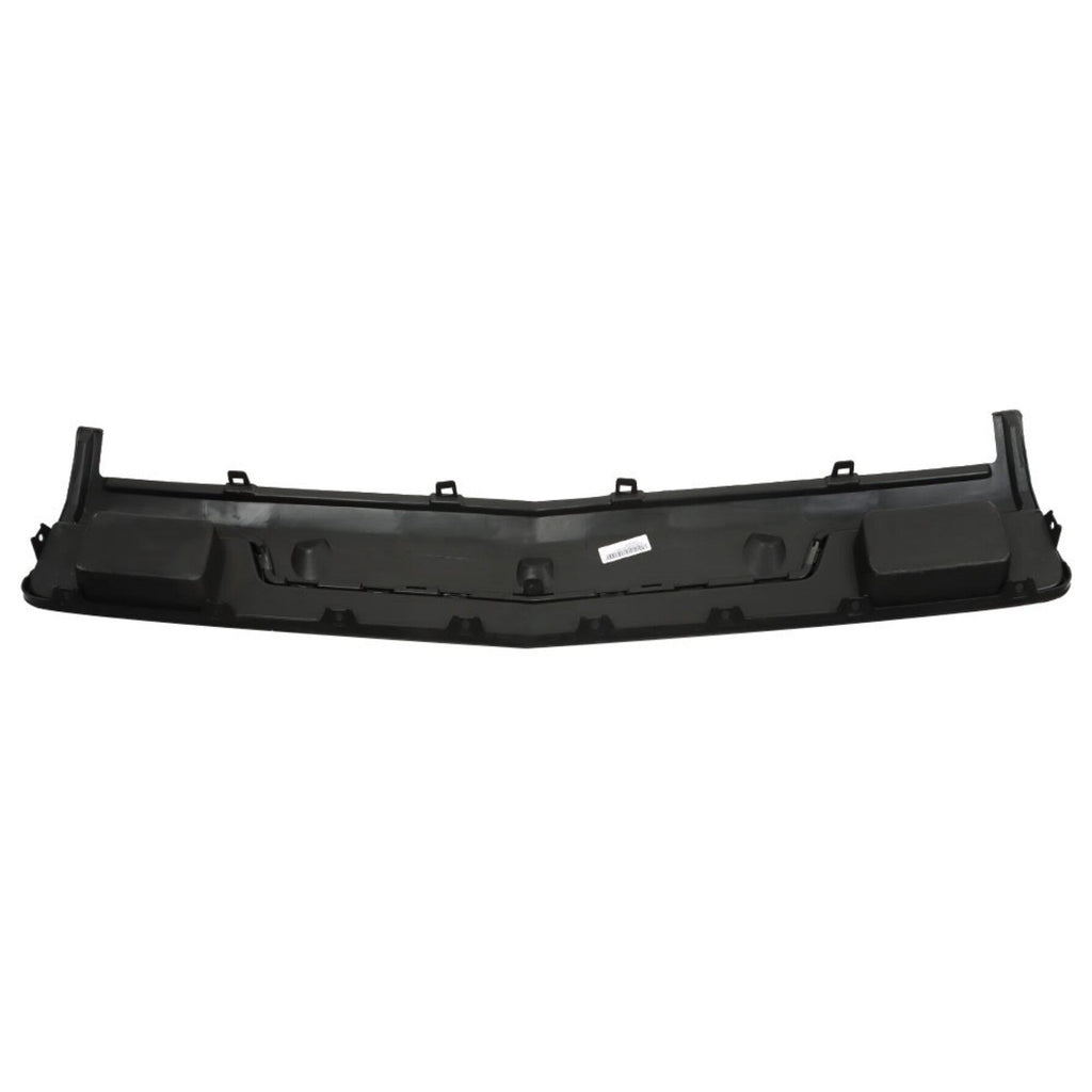 labwork Front Bumper Filler Panel Black without Tow Hook Hole with Impact Bar Skid Plate Replacement for 2014 2015 Silverado 1500