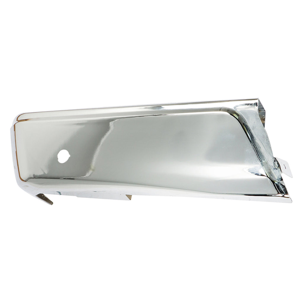 labwork Chrome Left Side Rear Bumper End Cover with Park Assist Sensors Hole Replacement for 2015-2020 F150 FL3Z17906B