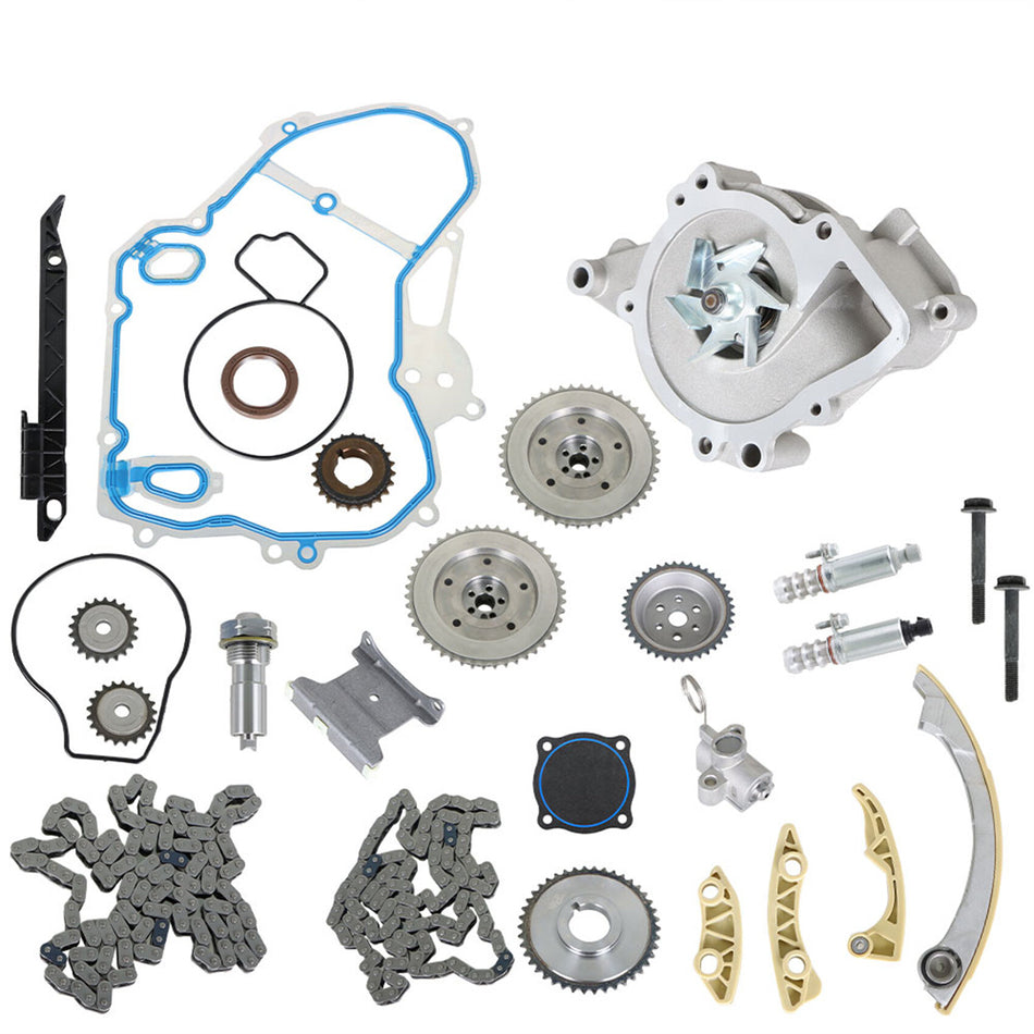 labwork Timing Chain Kit with Water Pump 24424758 Replacement for Buick GM Chevy 2.2L 2.4L