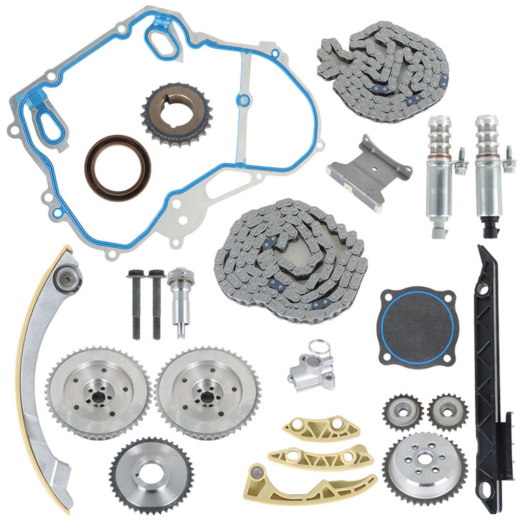 labwork Timing Chain Kit VCT Selenoid Actuator Gear Cover Gasket For GM Ecotec 2.2