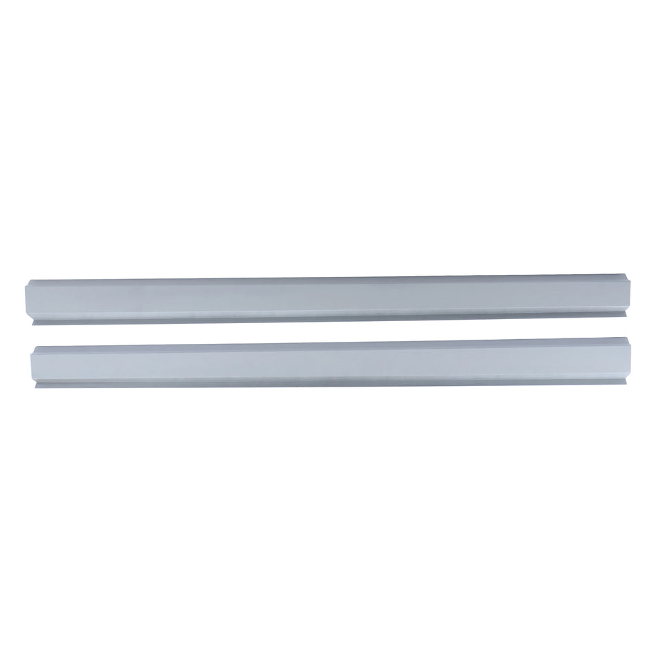 2PCS Left and Right Rocker Panel Replacement for Silverado 1500LD Sierra 1500LD 4 Door Crew Cab 2014-2016 Sliver