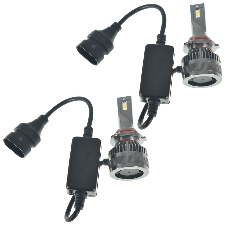 labwork 9005/HB3 LED Headlight Bulbs,6500K Cool White 72W 10000 Lumens Super Bright Headlight Conversion Kit,Pack of 2