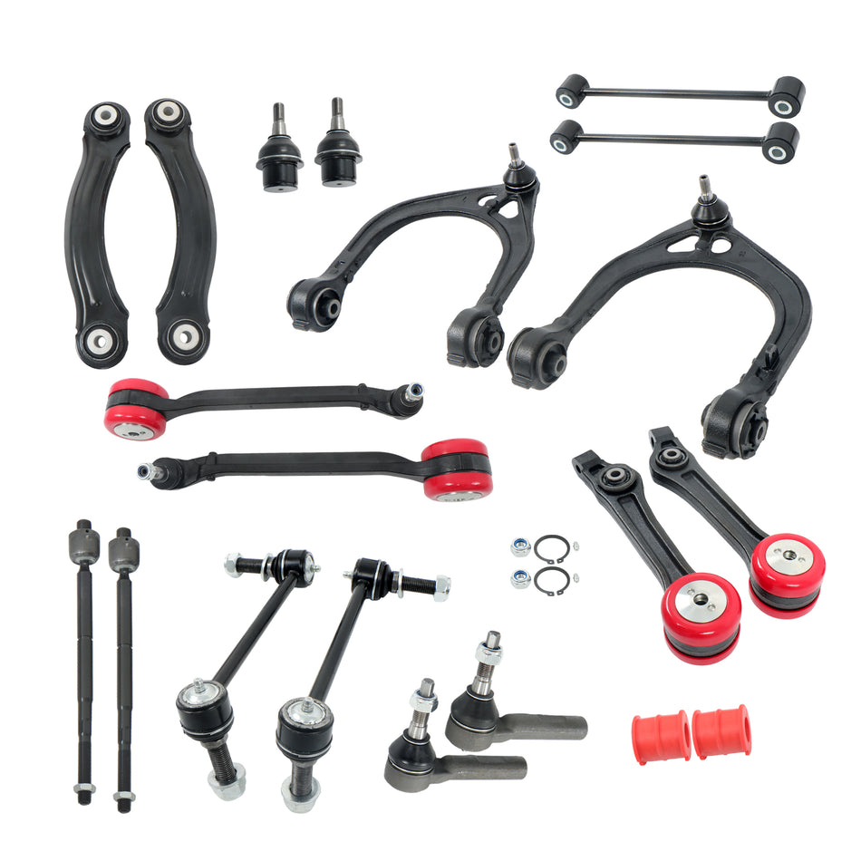 labwork 20Pcs Suspension Front Control Arm and Ball Joint Assembly Kit Replacement for Charger Challenger 300 2015-2023