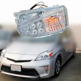 labwork DRL LED Fog Lights Assembly 8152147060 Replacement for 2010-2015 Toyota Prius Clear Lens Left Side (Driver Side)