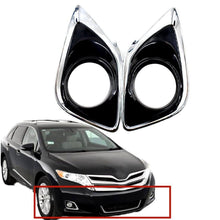 Load image into Gallery viewer, labwork Set of 2 Fog Light Covers Replacement for 2013-2016 Toyota Venza Fog Light Bezels TO1038183 TO1039183 Driver and Passenger Side