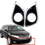 labwork Set of 2 Fog Light Covers Replacement for 2013-2016 Toyota Venza Fog Light Bezels TO1038183 TO1039183 Driver and Passenger Side