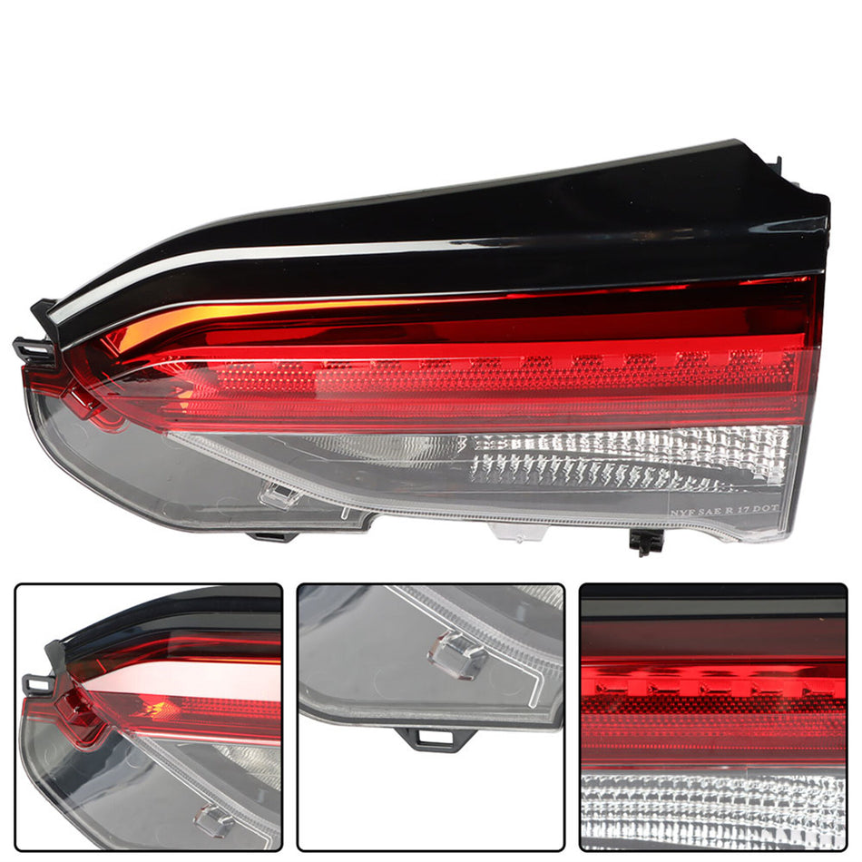 labwork Passenger Side Inner LED Tail Light Replacement for 2019 2020 2021 Toyota RAV4 Rear Brake Lamp Assembly RH Right Side TO2803148 81580-0R060