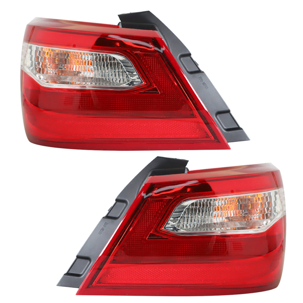 labwork Driver and Passenger Side Outer Tail Lights Replacement for 2016-2018 Nissan Altima Rear Brake Lamps Assembly LH & RH 265509HS0A 265559HS0A