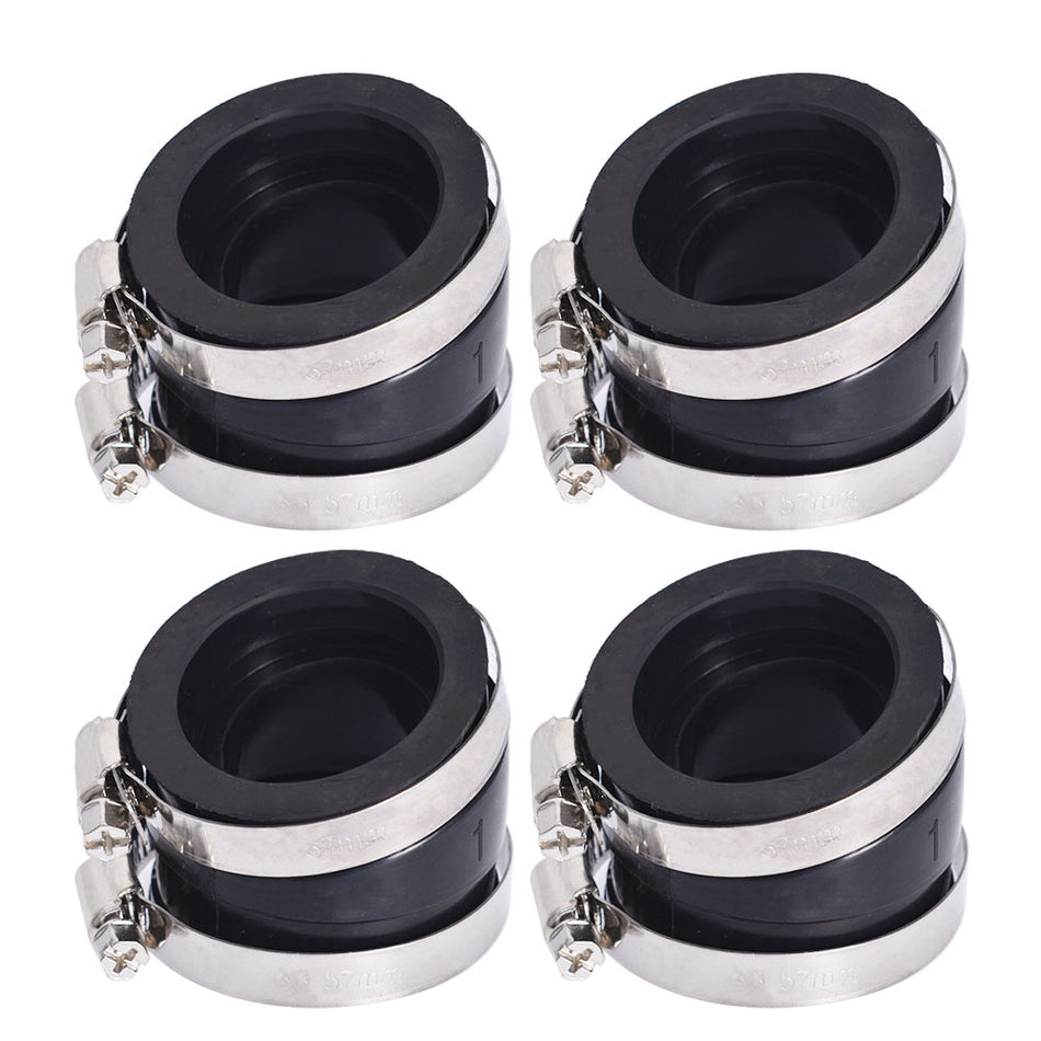 4 Intake Manifold Carburetor Carb Boot for Suzuki GS750E GS750L GS750T 1980-1983