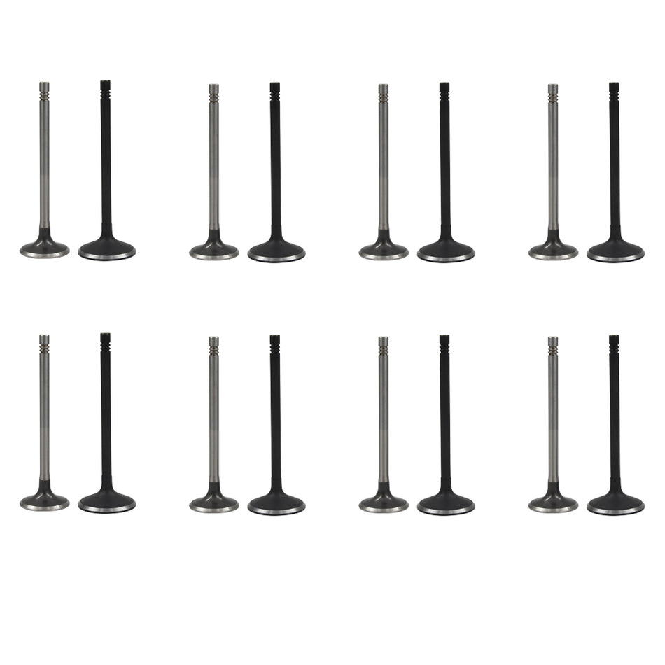 Fit For GM 2.0-2.2-2.4 ECOTEC DOHC  Set of 16 Intake Exhaust Engine Valves