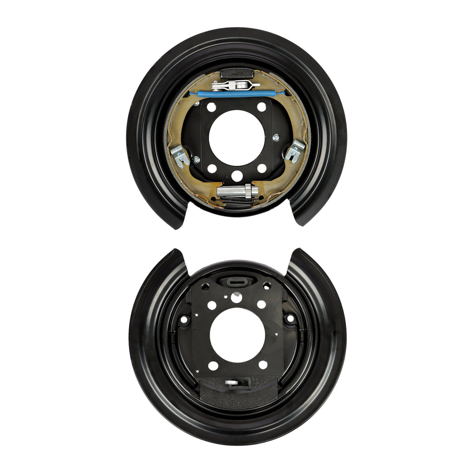 labwork Brake Backing Plate Assembly Pair for Jeep Wrangler JK 2007-2018, Liberty 2008-2012 & Nitro 2007-2011, 52125175AD