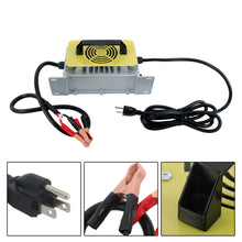 Load image into Gallery viewer, 24V(29.2V) 30A LiFePO4 Liuthium Battery Charger For Marine Forklift Pallet Jack