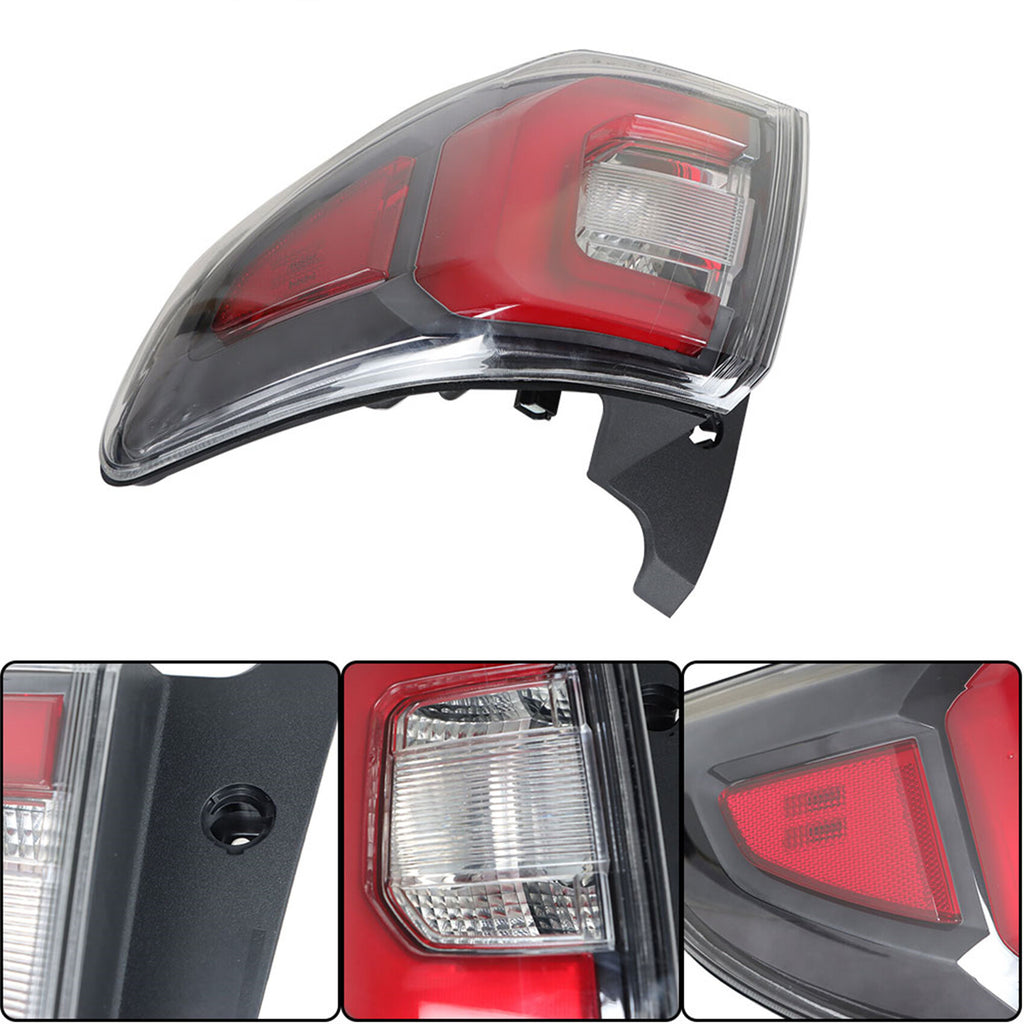 labwork Driver Side Outer LED Tail Light Replacement for 2013-2016 GMC Acadia 2017 Acadia Limited