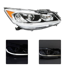 Load image into Gallery viewer, labwork Headlight Assembly Replacement for Accord 2016-2017 Headlight with DRL Set Passenger Side