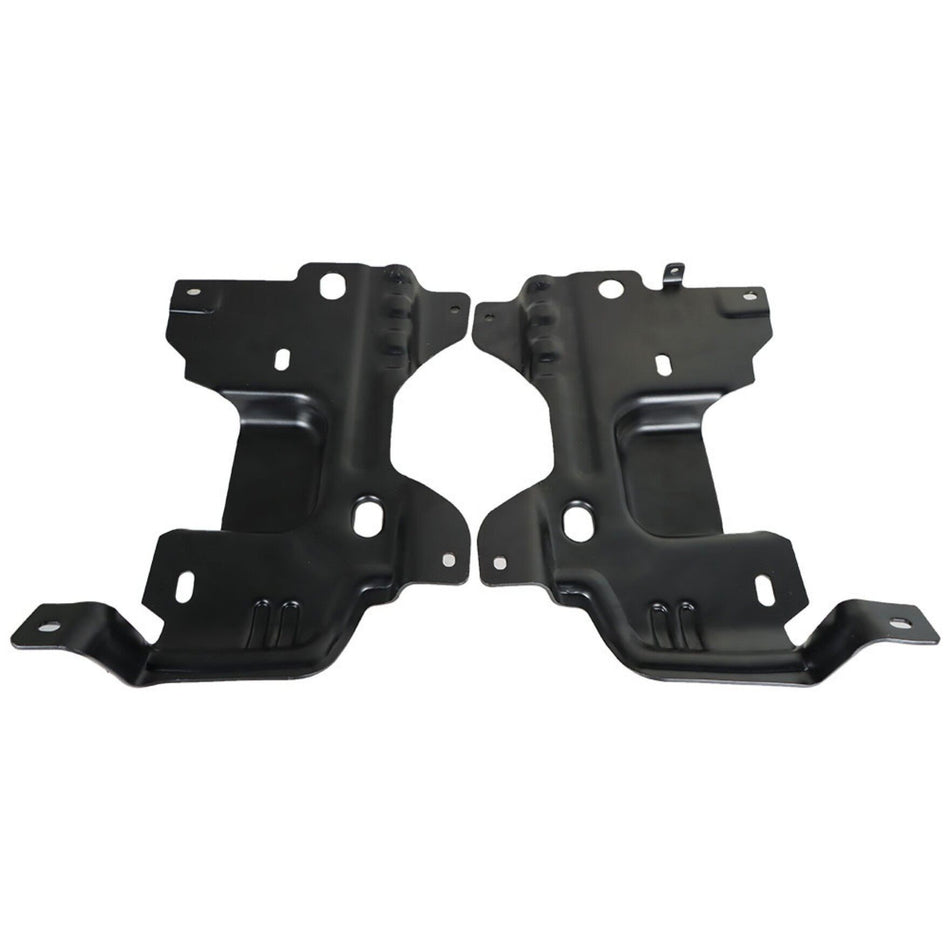 labwork Front Bumper Bracket Left and Right Set Replacement for 2009-2014 F-150 9L3Z17B984A FO1067180 9L3Z17B985A FO1066180