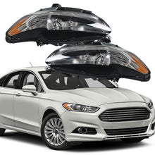 Load image into Gallery viewer, Left+Right Headlights For 2013 2014 2015 2016 Ford Fusion Lights Lamps Pair Set