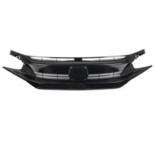 Load image into Gallery viewer, For 2016-2018 Honda Civic Coupe Sedan Black Front Hood Grill Grille Eyelid