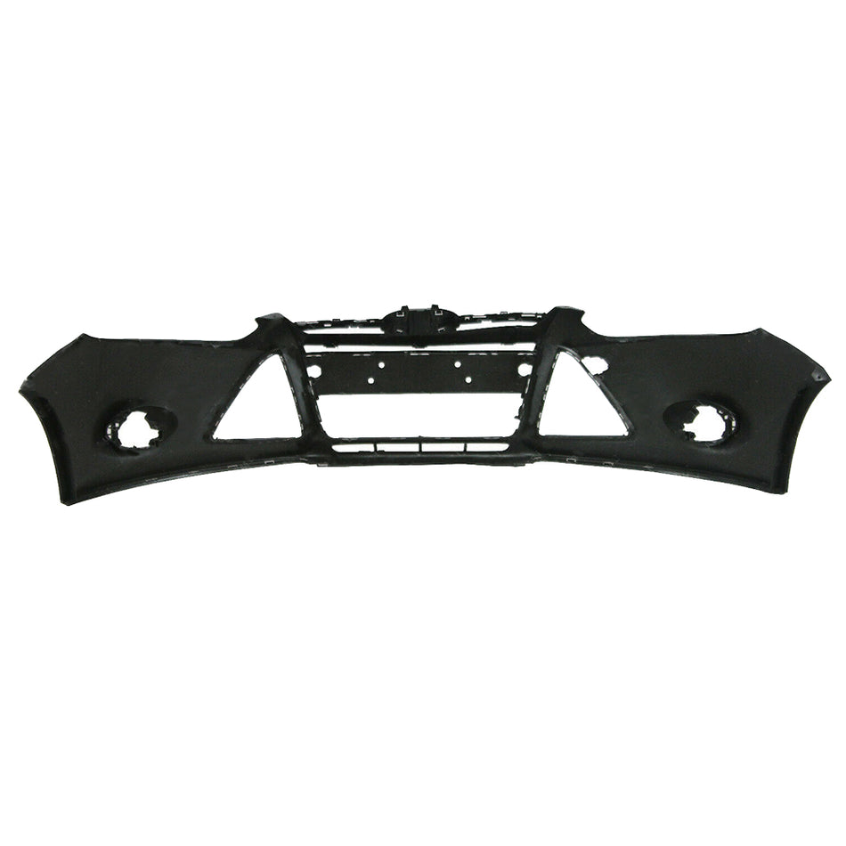 labwork Front Bumper Cover for 2012 13 14 Ford Focus Sedan w/ Tow Hole Primered