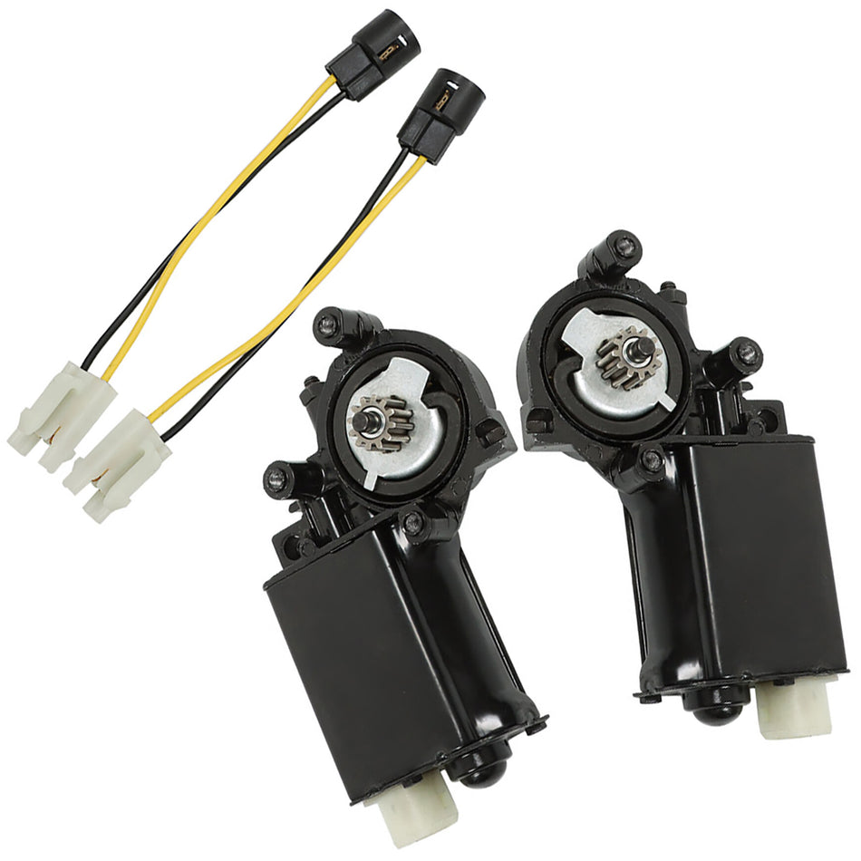 labwork Window Regulator Motor Set 22048629 22048341 Replacement for Buick Cadillac Chevy GMC