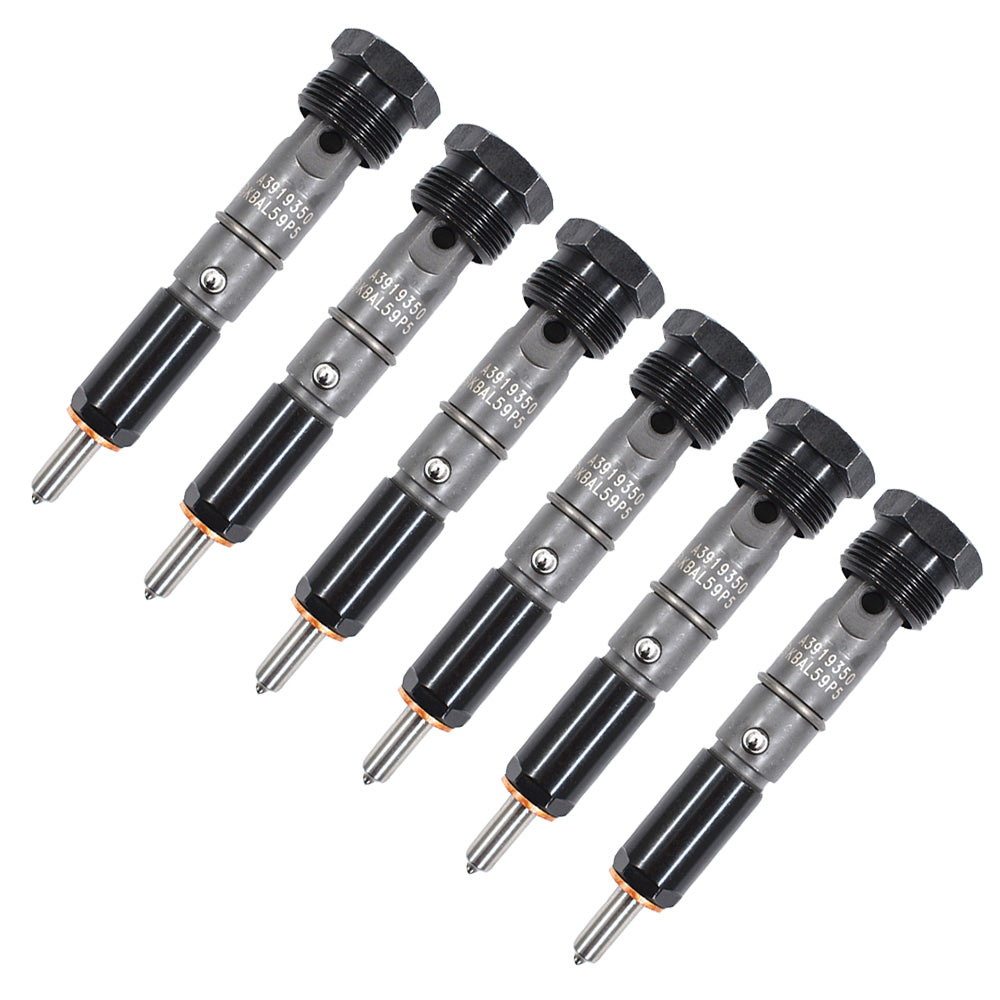 6x New 50hp Fuel Injectors For 89-93 Dodge Cummins 5.9L 6BT Diesel Engeine CA 3919350/3919339/43213837