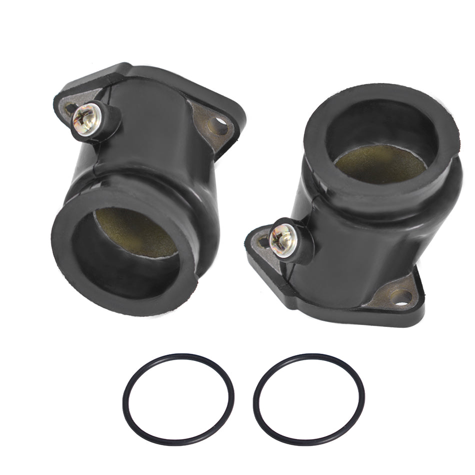 For Honda Rebel CA250 CMX250 2×Carburetor Carb Intake Manifold Boot Pipe