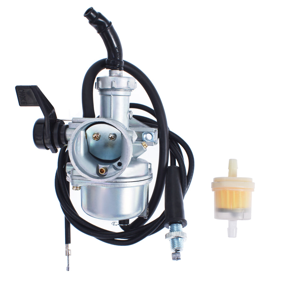 Carburetor For Honda CRF70 XR70 CRF70F XR70R 1998-2003 W/ Throttle Cable