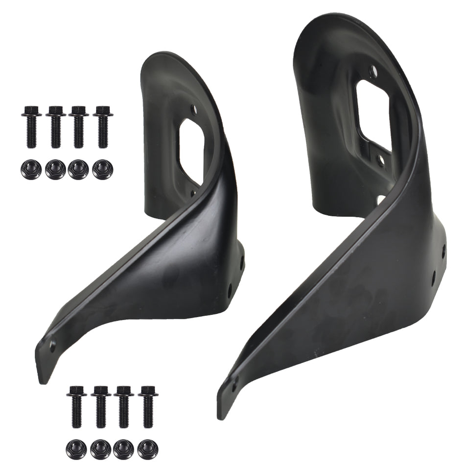 labwork Rear Shock Mount Bracket Kit Pair Set For 88-00 Chevy GMC C/K 1500 Pickup Truck
