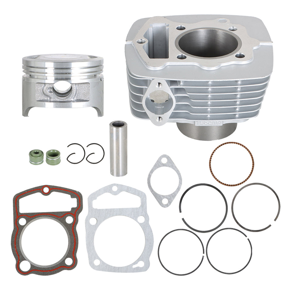 63.5mm Cylinder Piston Gasket Kit For Honda ATC200 XL200 200cc 1983-1985