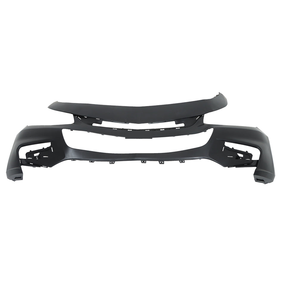 labwork Front Bumper Cover Replacement for Malibu 2016-2018 without Park Assist Sensor Holes
