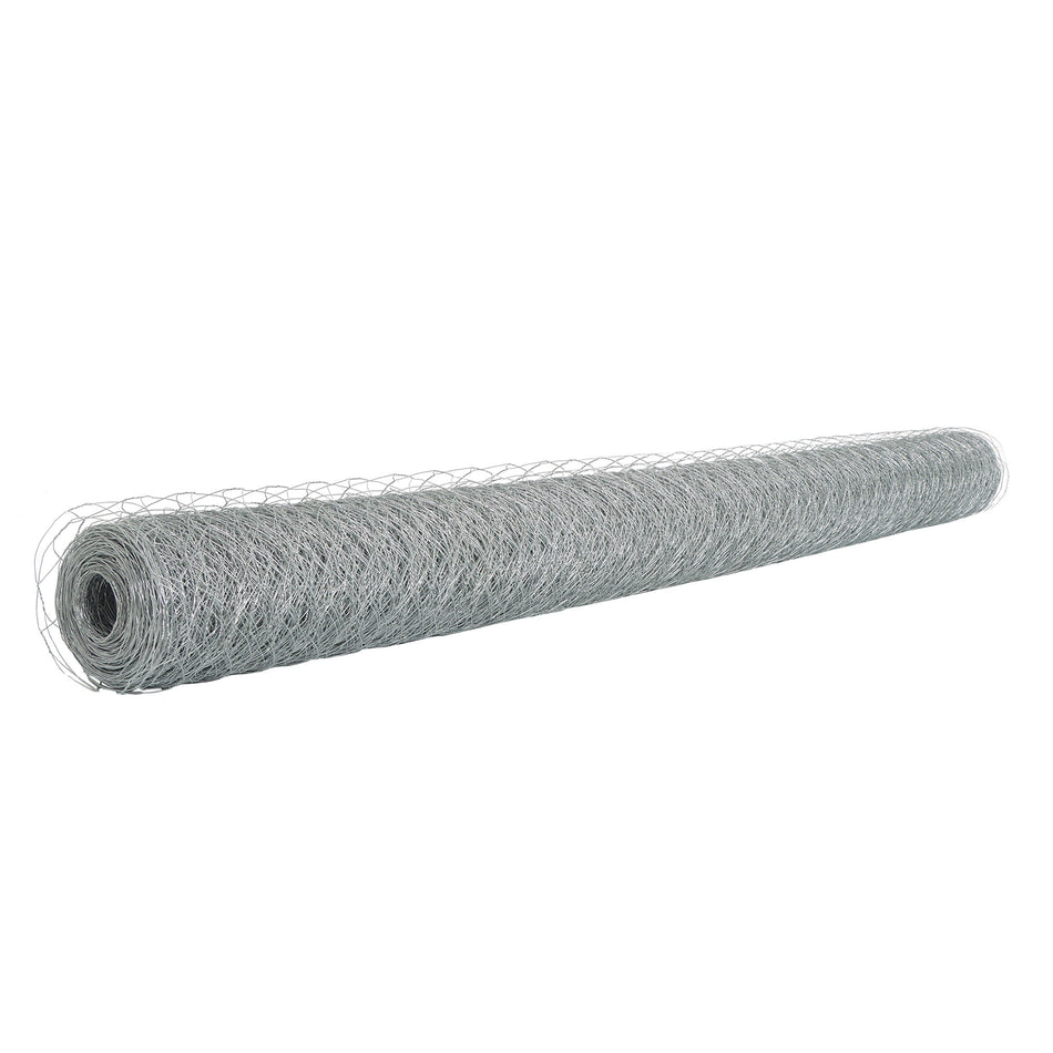 Galvanized Poultry Wire Netting 2" Hexagonal Mesh Wire Fence Suit for Family Craft Projects Chicken Netting Garden Fencing Backyard Fencing (6ft x 150ft)