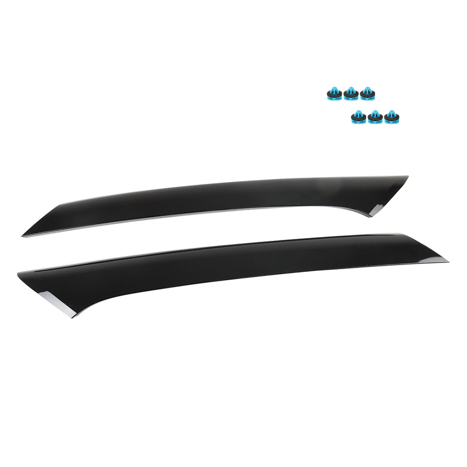 labwork 2Pcs Solid Outer A-Pillar Molding Trim Left Right for Ford Flex 2009-2019