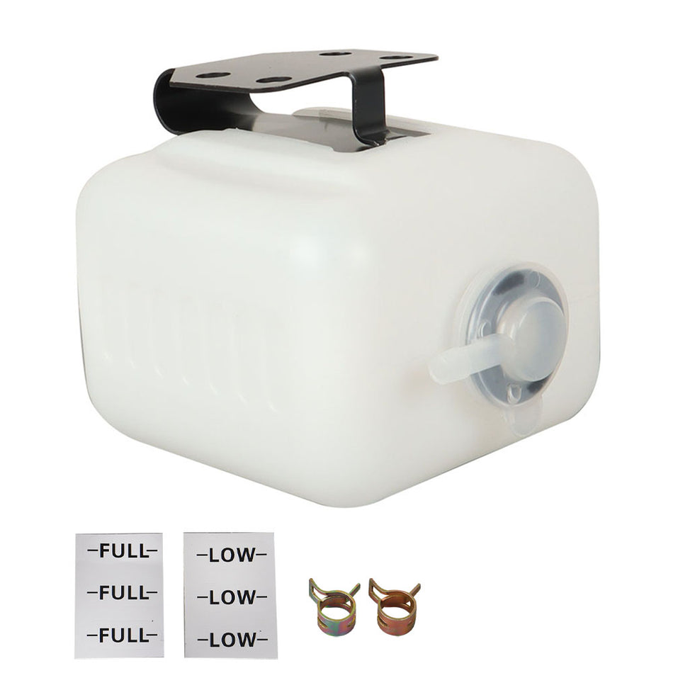 Overflow Coolant Bottle Replacement for Kubota with Bracket Coolant Reservoir