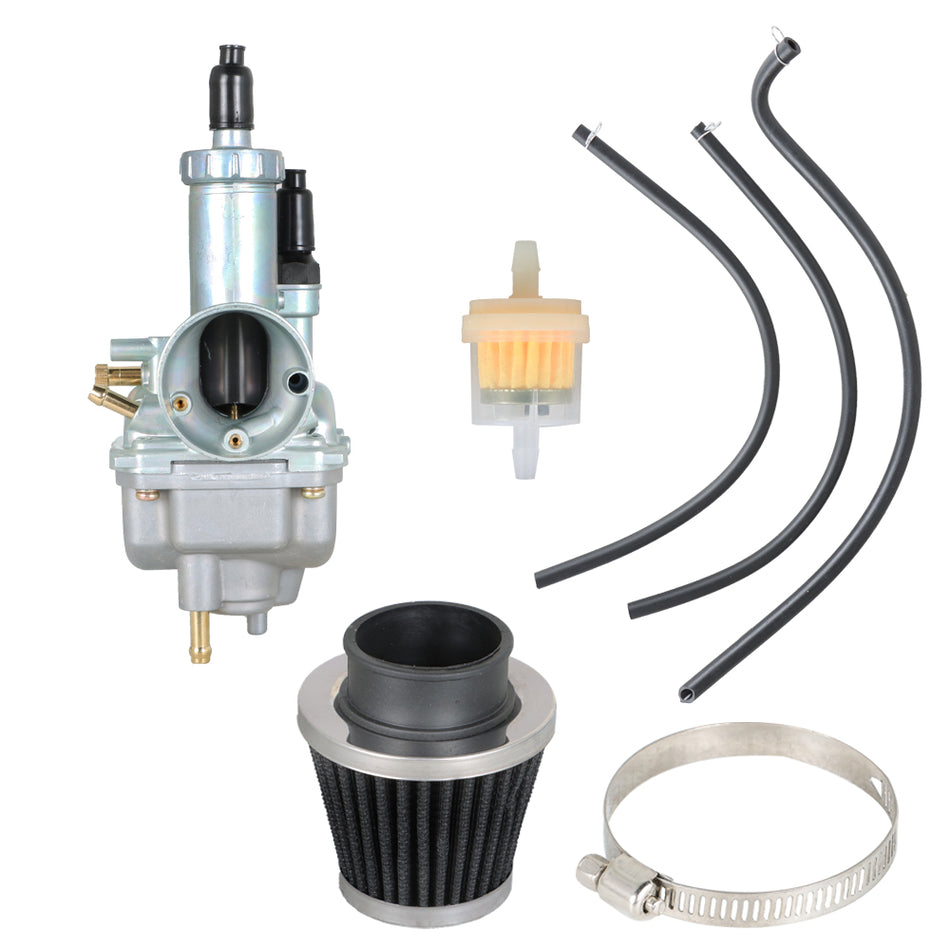 Carburetor & Air Filter For Kawasaki Bayou 250 KLF250A Bayou 220 KLF220A