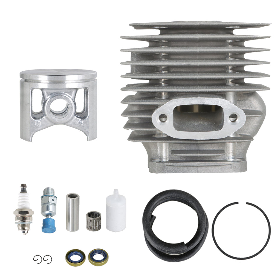 48mm Cylinder Piston Kit Replacement for 261 262 262XP 262XPH Chainsaw 503541172 with Oil Seal Needle Bearing Fuel Filter