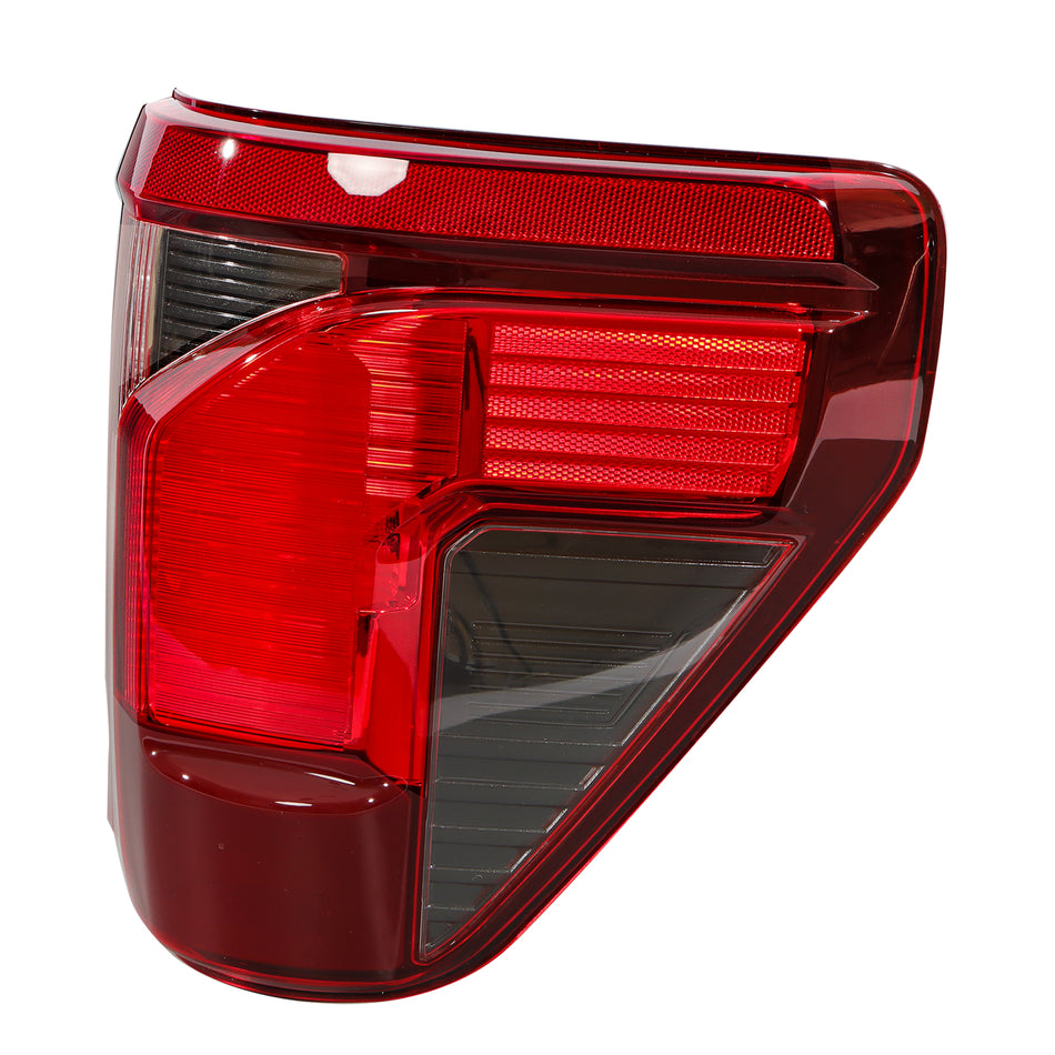 labwork Tail Lamp Light Replacement for F150 2024-2025 Red Lens Passenger Side Halogen Brake Light Outer RL3Z13404B RL3413B504BB with Blind Spot Module Not Included