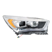 Load image into Gallery viewer, Labwork Passenger Right For 2017-2019 Ford Escape Clear HID W/LED DRL Chrome Headligh