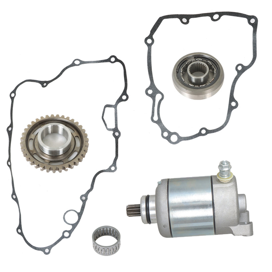 labwork Starter and Starter Clutch and Driven Gear Set Replacement for TRX450ER 2006-2014