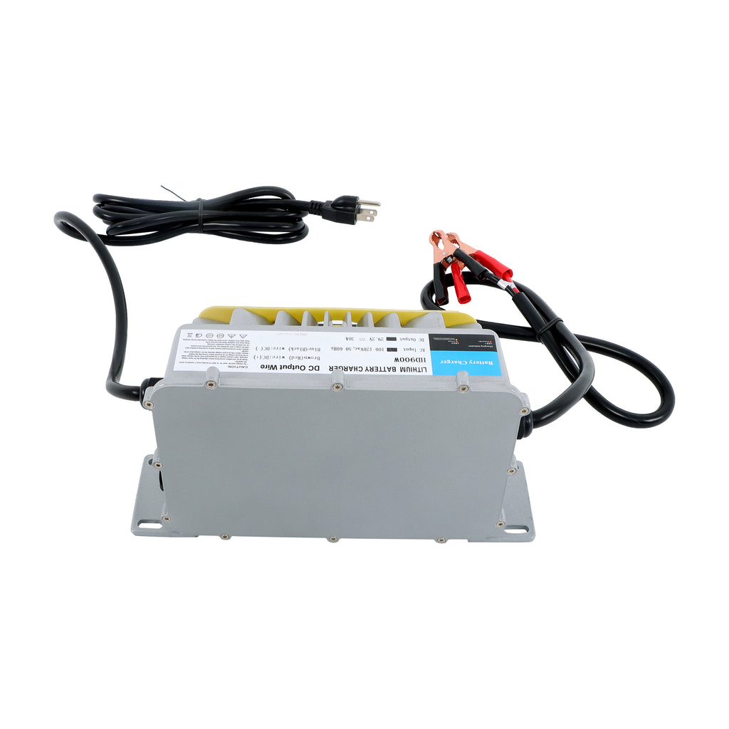 24V(29.2V) 30A LiFePO4 Liuthium Battery Charger For Marine Forklift Pallet Jack