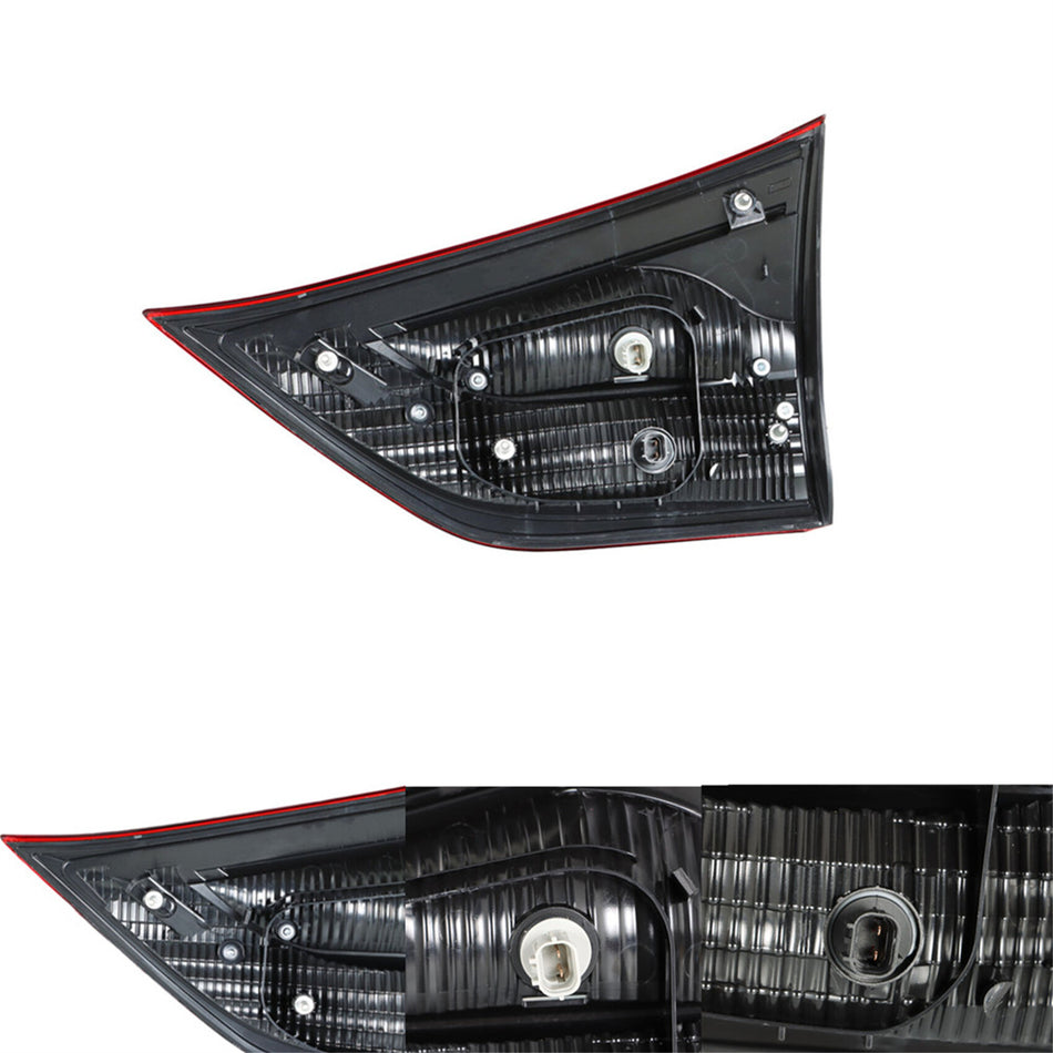 labwork Driver Side Inner Tail Light Replacement for 2015-2019 Toyota Sienna Rear Tail Light Brake Lamp Assembly LH Left Side 8159008030 TO2802117