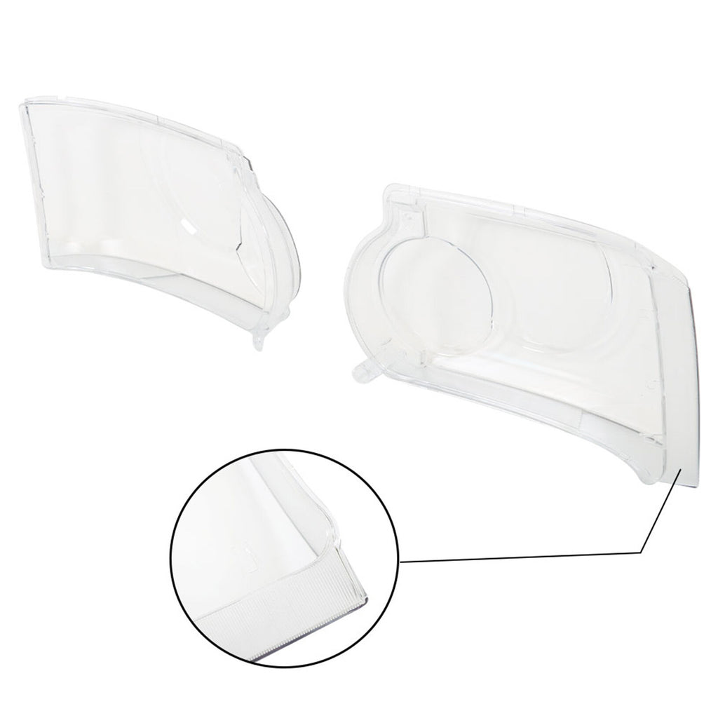 labwork Headlight Lens Cover Lampshade Pair Replacement for Range Rover 2006-2009 Not Sport Set Driver ＆ Passenger Side