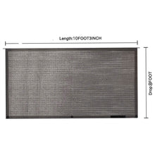Load image into Gallery viewer, 8FT x 9FT 3in RV Awning Sun Shade Mesh Screen Sunshade Kit For Camping Trailer w/Bag