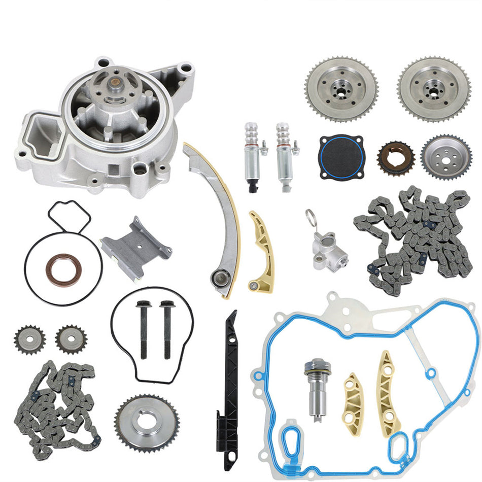 labwork Timing Chain Kit with Water Pump 24424758 Replacement for Buick GM Chevy 2.2L 2.4L