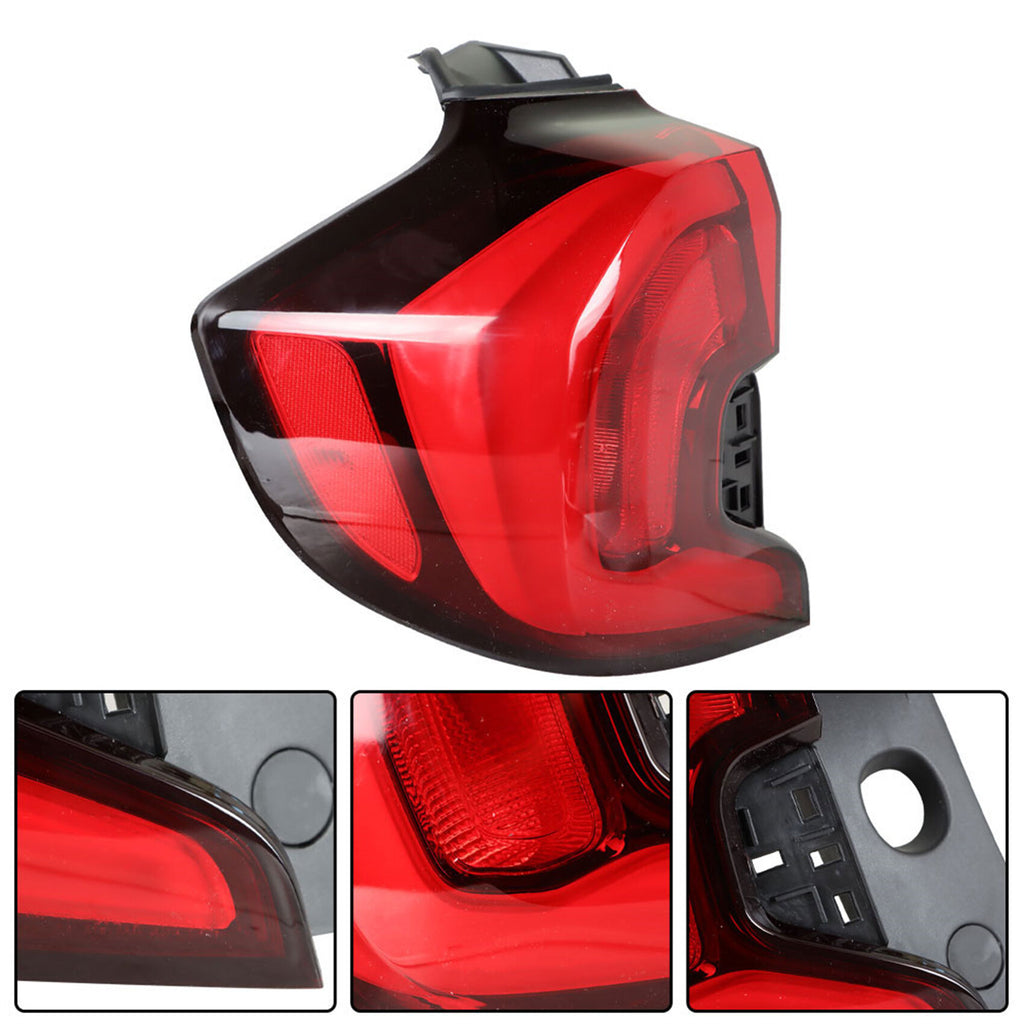 labwork Driver Side Outer LED Tail Light Replacement for 2018 2019 2020 GMC Terrain Denali Rear Tail Light Brake Lamp Assembly LH Left Side 84379497