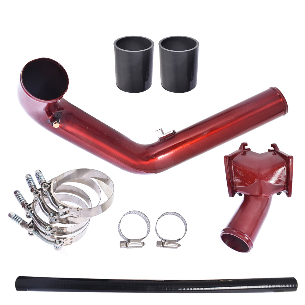 labwork 3" Intercooler Pipe&Y-Bridge For 06-10 Chevrolet 6.6L LBZ/LMM Duramax