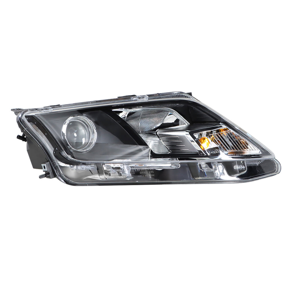 labwork Headlight Assembly Replacement for 2010-2012 Ford Fusion Halogen Clear Len Black Interior Right Passenger FO2503273