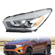 Load image into Gallery viewer, labwork Headlight Assembly Replacement for 2017-2019 Ford Escape with LED DRL Chrome Halogen Left Driver FO2502351