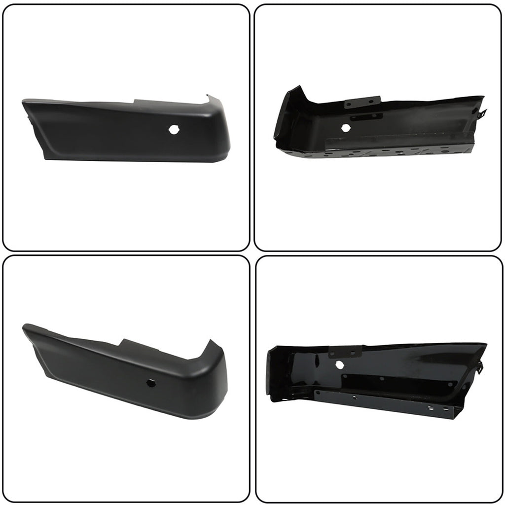 labwork Primered Black Rear Right Bumper Face Bar with Parking Aid Sensor Holes Replacement for 2015-2020 F150 FO1102383