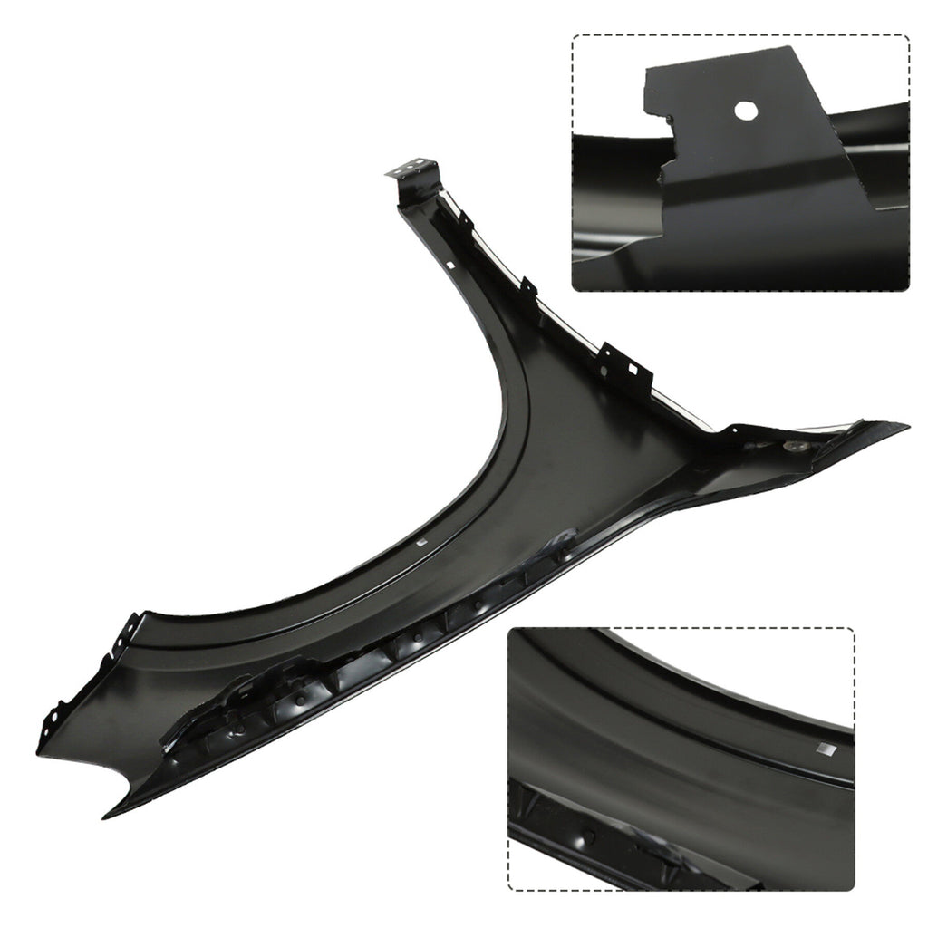 labwork Steel Fender Primed Front Left Driver Side Replacement for GLA250 2015-2020 Replacement for GLA45 AMG 2015-2019 1568800118 MB1240149